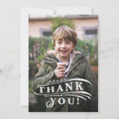 Vintage Circus | Foto bedankkaart (Voorkant)