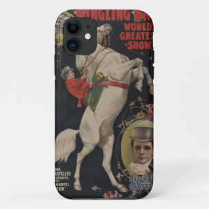 Vintage Circus Poster iPhone hoesjes