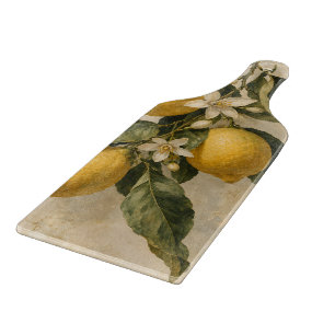 Vintage Citroen Botanische Mediterrane Keuken Snijplank