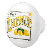 Vintage citroenmoer keramische knop (Rechts)