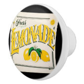 Vintage citroenmoer keramische knop (Rechts)