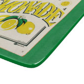 Vintage citroenmoes voor de zomermaanden b snijplank (Hoek)