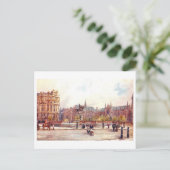 Vintage City Square, Leeds Briefkaart (Staand voorkant)