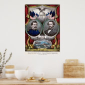 Vintage Civil War Democratic Presidential Election Poster (Keuken)