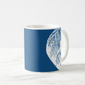 Vintage Clam Zee Shell Mok (Voorkant rechts)