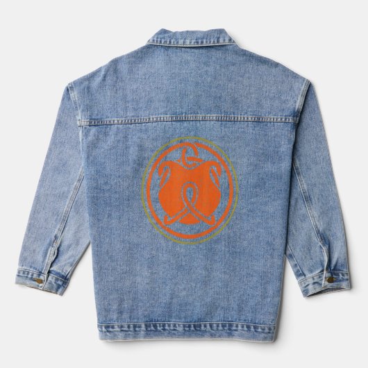 Vintage Clan Macguffin Crest Variant Denim Jacket (Achterkant)
