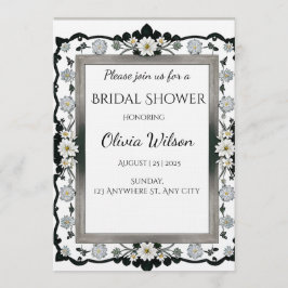 Vintage Classic Border for Invitations Kaart