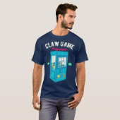 Vintage Classic Claw Game Arcade Professional T-shirt (Voorkant volledig)