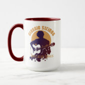 Vintage Classical Guitar Coffee Mug Mok (Links)