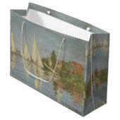 Vintage Claude Monet Regattas in Argenteuil Groot Cadeauzakje (Voorkant Gekanteld)