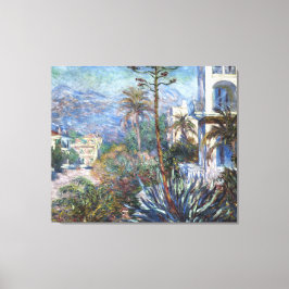 Vintage Claude Monet Villas op Bordighera Canvas Afdruk