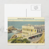 Vintage Cliff House San Francisco Briefkaart (Voorkant / Achterkant)