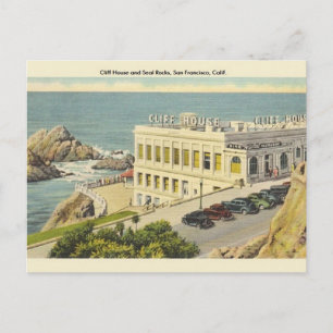 Vintage Cliff House San Francisco Briefkaart
