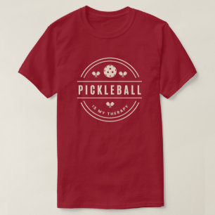 Vintage club Pickleball is mijn therapie T-shirt