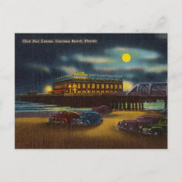 Vintage, Club Pier Casino, Daytona Beach, Florida Briefkaart