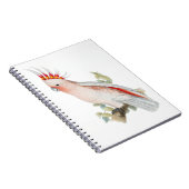 Vintage Cockatoenkunst Notitieboek (Rechterzijde)