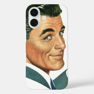 Vintage Cocktails Beverages, Man Drink Drinken iPhone 16 Hoesje