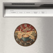 Vintage Coffee  Magneet (Insitu (Vaatwasser))