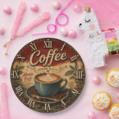 Vintage Coffee Papieren Bordje (Feest)
