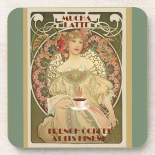 Vintage Coffee Poster Onderzetter