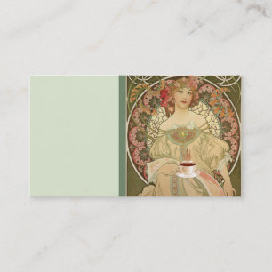 Vintage Coffee Poster Visitekaartje