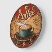 Vintage Coffee Rustic Farmhouse Grote Klok (Hoek)