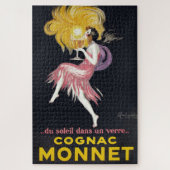 Vintage Cognac Monnet Poster Legpuzzel (Verticaal)