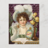 Vintage Cola Briefkaart (Voorkant)