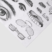 Vintage Collage Decoupage Chemist Apothecary Tissuepapier (Detail)