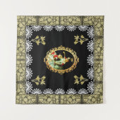 vintage collage wandkleed (Voorkant (horizontaal))