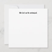 Vintage-Colombia Waterverf Wenskaart Kaart (Achterkant)