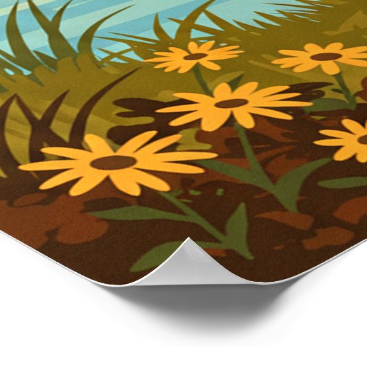 Vintage Columbus Georgia Poster (Hoek)