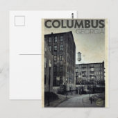Vintage Columbus Travel Briefkaart (Voorkant / Achterkant)