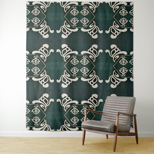 Vintage Combinaisons Ornementales Art Pattern Wandkleed (In situ)