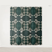 Vintage Combinaisons Ornementales Art Pattern Wandkleed (Voorkant)