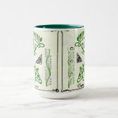 Vintage Combinaisons Ornementales Custom Mok (Midden)