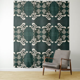 Vintage Combinaisons Ornementales Kunstpatroon Wandkleed
