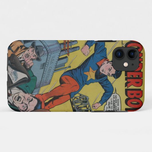 Vintage Comic Book Hoesje (Achterkant (horizontaal))