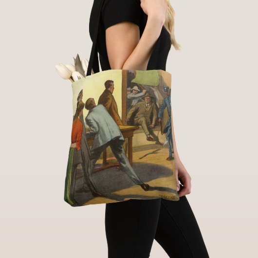 Vintage Comic Book Hoesje Tote Bag (Dichtbij)