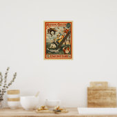 Vintage Coney Island Fun Time Poster (Keuken)