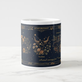 Vintage Constellations: Star Botany Goud & Marineb Grote Koffiekop