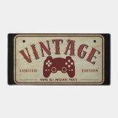 Vintage Controller Limited Edition Originele Onder Bureaumat (Voorkant)