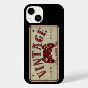 Vintage Controller Limited Edition Originele Onder Case-Mate iPhone 14 Hoesje