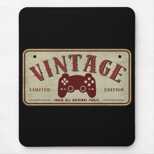 Vintage Controller Limited Edition Originele Onder Muismat (Voorkant)