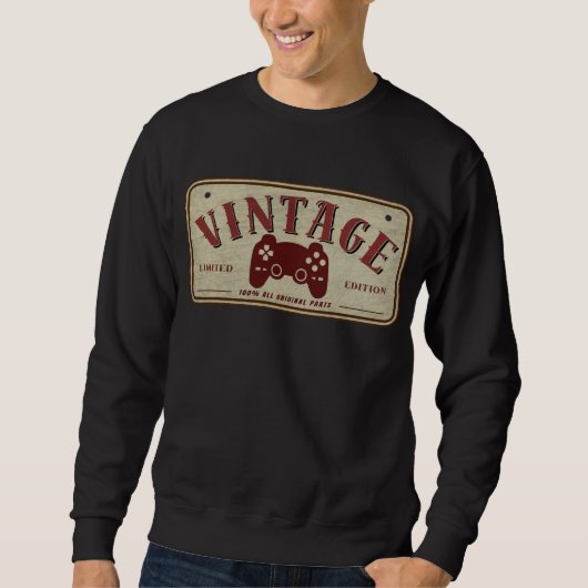 Vintage Controller Limited Edition Originele Onder Trui (Voorkant)