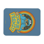 Vintage Cookie Monster | Cookie Frenzy Magneet (Horizontaal)