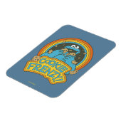 Vintage Cookie Monster | Cookie Frenzy Magneet (Linkerzijde)
