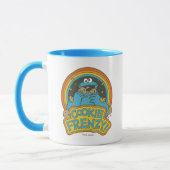 Vintage Cookie Monster | Cookie Frenzy Mok (Links)
