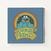 Vintage Cookie Monster | Cookie Frenzy Notitieboek (Achterkant)