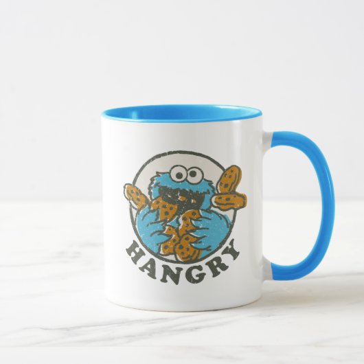 Vintage Cookie Monster | Hangry Mok (Rechts)